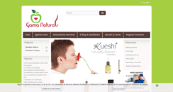 Desktop Screenshot of gamanatural.com